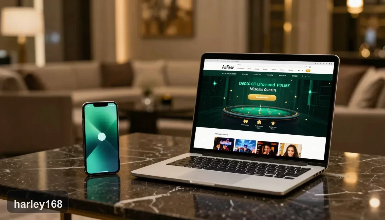 ทางเข้าล่าสุด harley168 และวิธีเช็กลิงก์หลัก